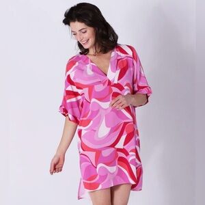 Natori Murano challis sleepshirt size Large